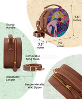 Leather Sling Bag | Petty & Proud
